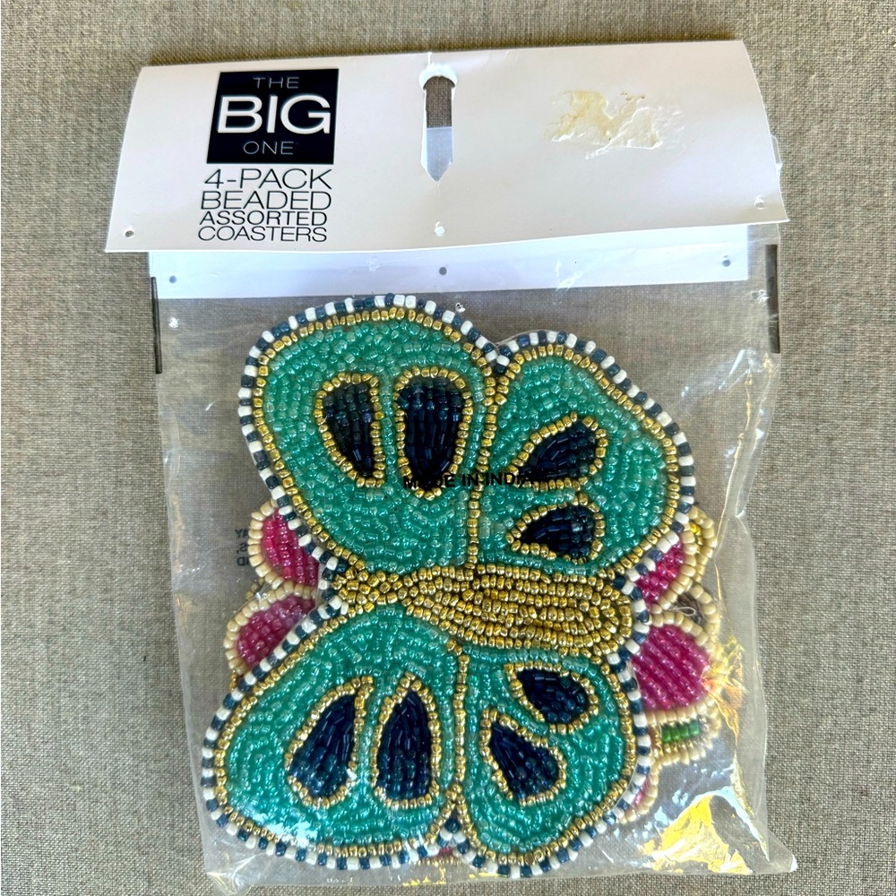 The Big One, Beaded, Coasters, Nature